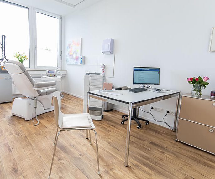 Praxisraum der Praxis Dermasong